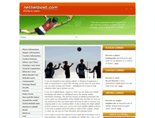 Tablet Screenshot of netballpost.com